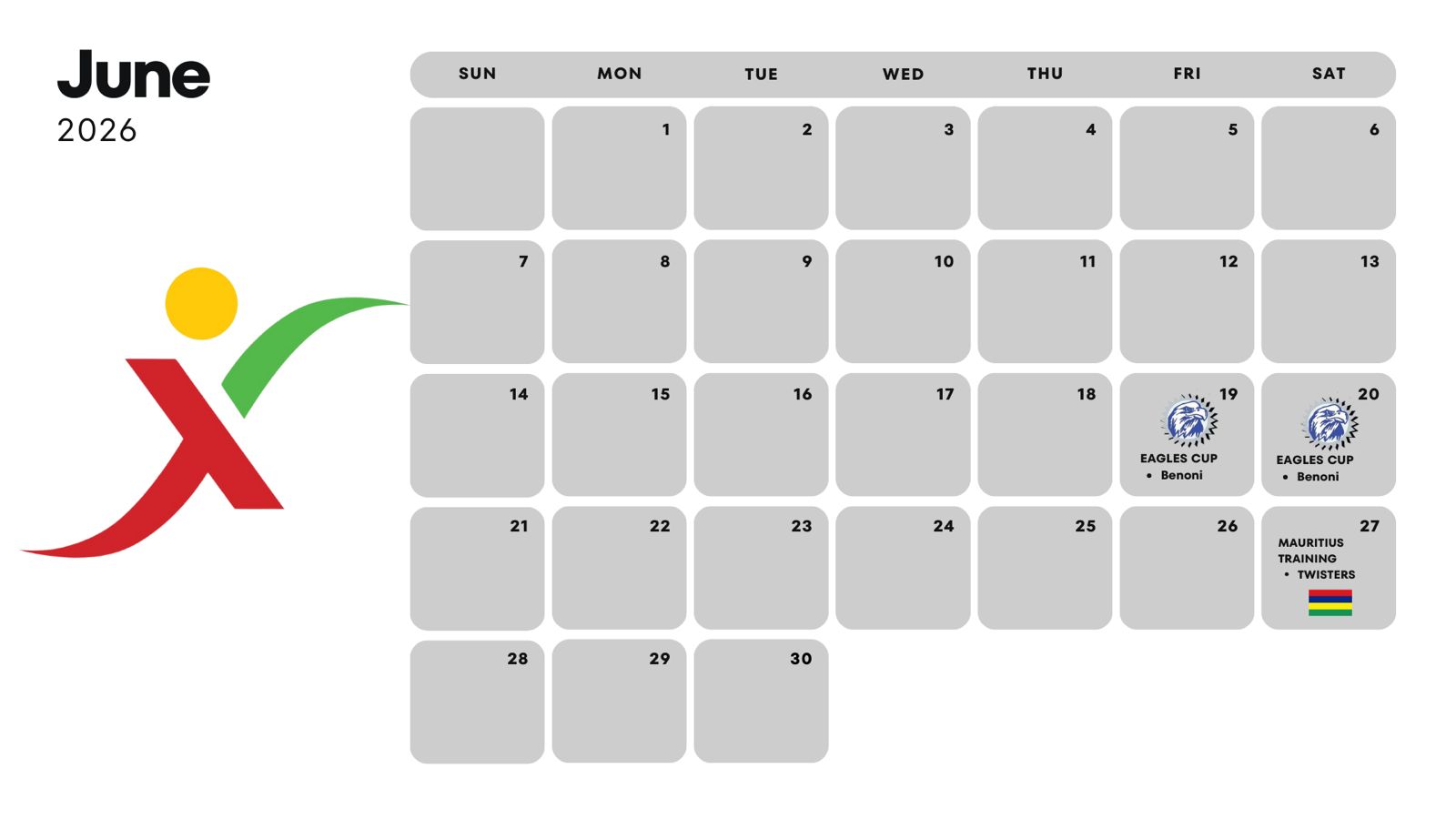 June 2026 Calendar